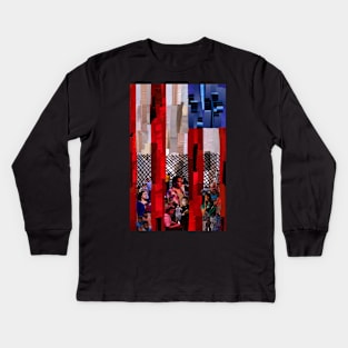 The State of Immigration in the US Kids Long Sleeve T-Shirt